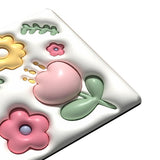 Diatomaceous Earth Bath Mat Bath Mat Slip Resistant 3D Pattern Fast Drying Bathroom Floor Rug 003