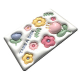 Diatomaceous Earth Bath Mat Bath Mat Slip Resistant 3D Pattern Fast Drying Bathroom Floor Rug 003 - Extra Image