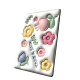 Diatomaceous Earth Bath Mat Bath Mat Slip Resistant 3D Pattern Fast Drying Bathroom Floor Rug 003 - Extra Image
