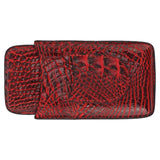 Travel Cigar Case Leather Soft Touch Fashion Appearance Portable Cigar Pouch for 3 Cigars 66