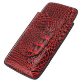 Travel Cigar Case Leather Soft Touch Fashion Appearance Portable Cigar Pouch for 3 Cigars 66 - Extra Image