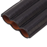 Cigar Holder Portable Tight Stitching Colorfast Lightweight 3 Finger Cigar Humidor Case for Travel Home