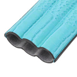 3 Finger Cigar Holder Frosted Finish Portable 3 Finger Leather Cigar Case for Travelling Hiking Light Blue