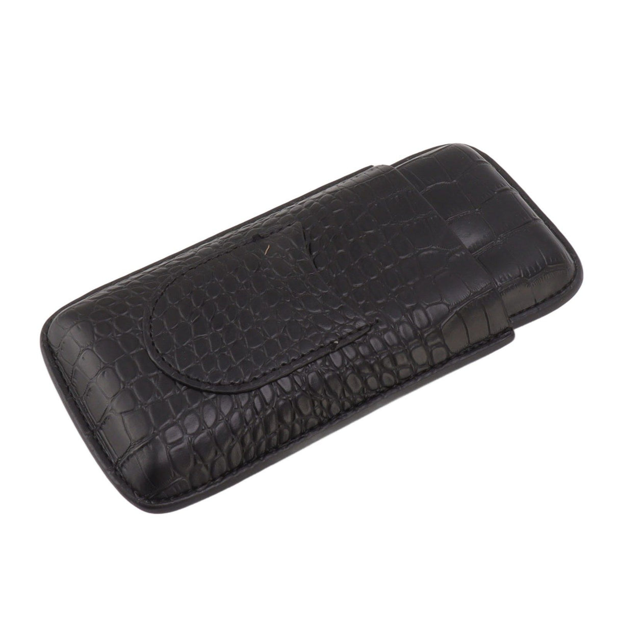 Portable Cigar Case 3 Holder Leather Humidor Box Cigar Moisturizing Protection Storage Bag