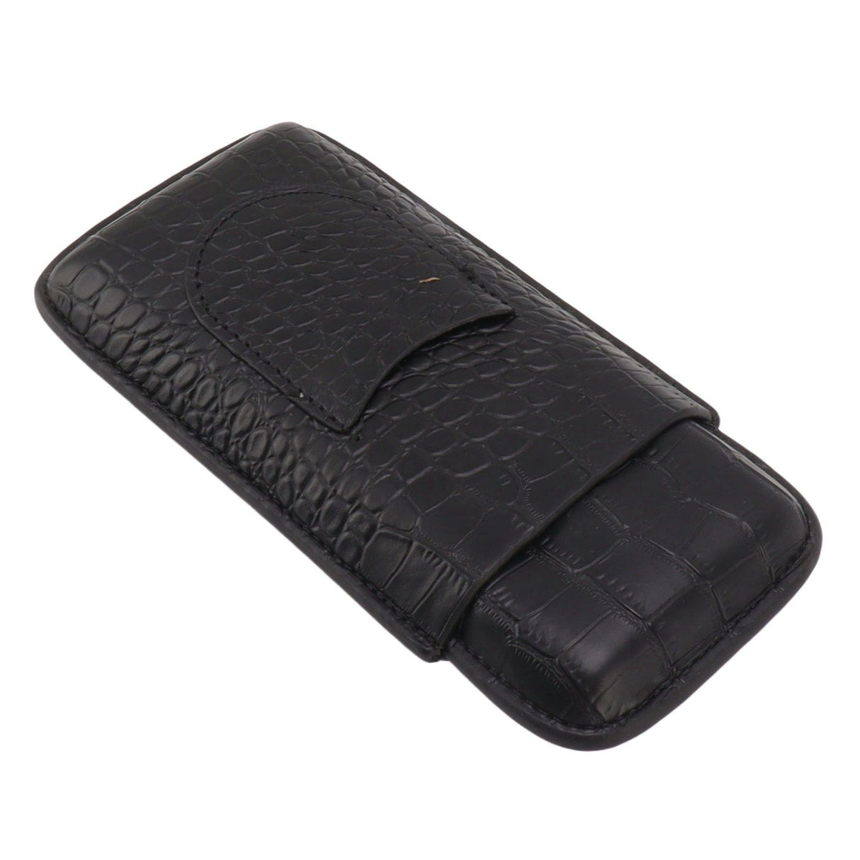 Portable Cigar Case 3 Holder Leather Humidor Box Cigar Moisturizing Protection Storage Bag