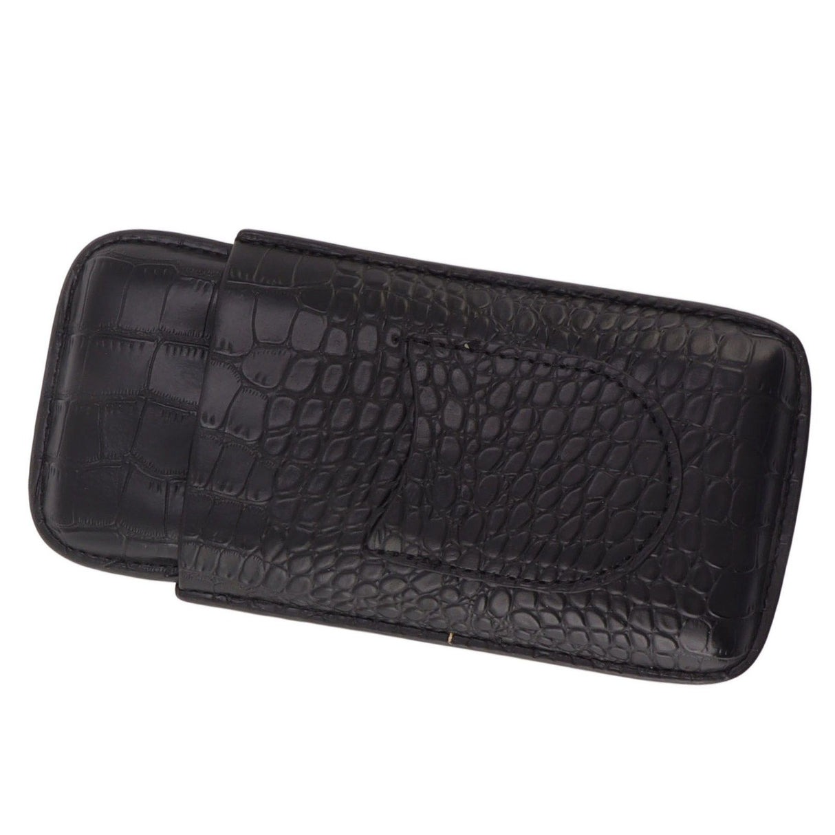 Portable Cigar Case 3 Holder Leather Humidor Box Cigar Moisturizing Protection Storage Bag