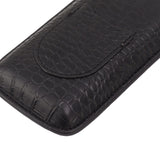 Portable Cigar Case 3 Holder Leather Humidor Box Cigar Moisturizing Protection Storage Bag - Extra Image