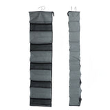 10 Layers Wardrobe Hanging Storage Bag Strong Load Bearing Multilayer Hanging Storage Bag for Shoes Hat Underwear