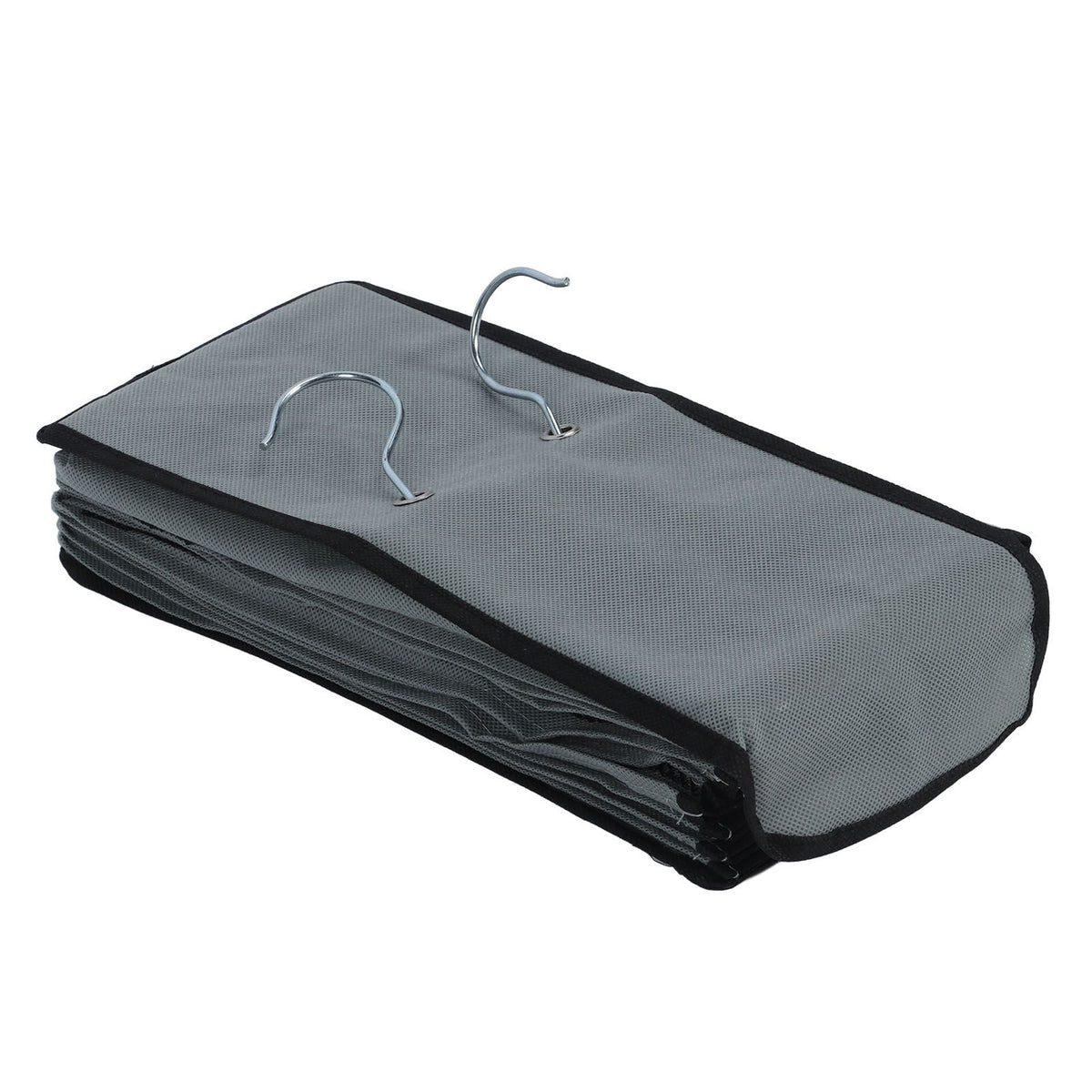 10 Layers Wardrobe Hanging Storage Bag Strong Load Bearing Multilayer Hanging Storage Bag for Shoes Hat Underwear
