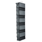10 Layers Wardrobe Hanging Storage Bag Strong Load Bearing Multilayer Hanging Storage Bag for Shoes Hat Underwear - Extra Image