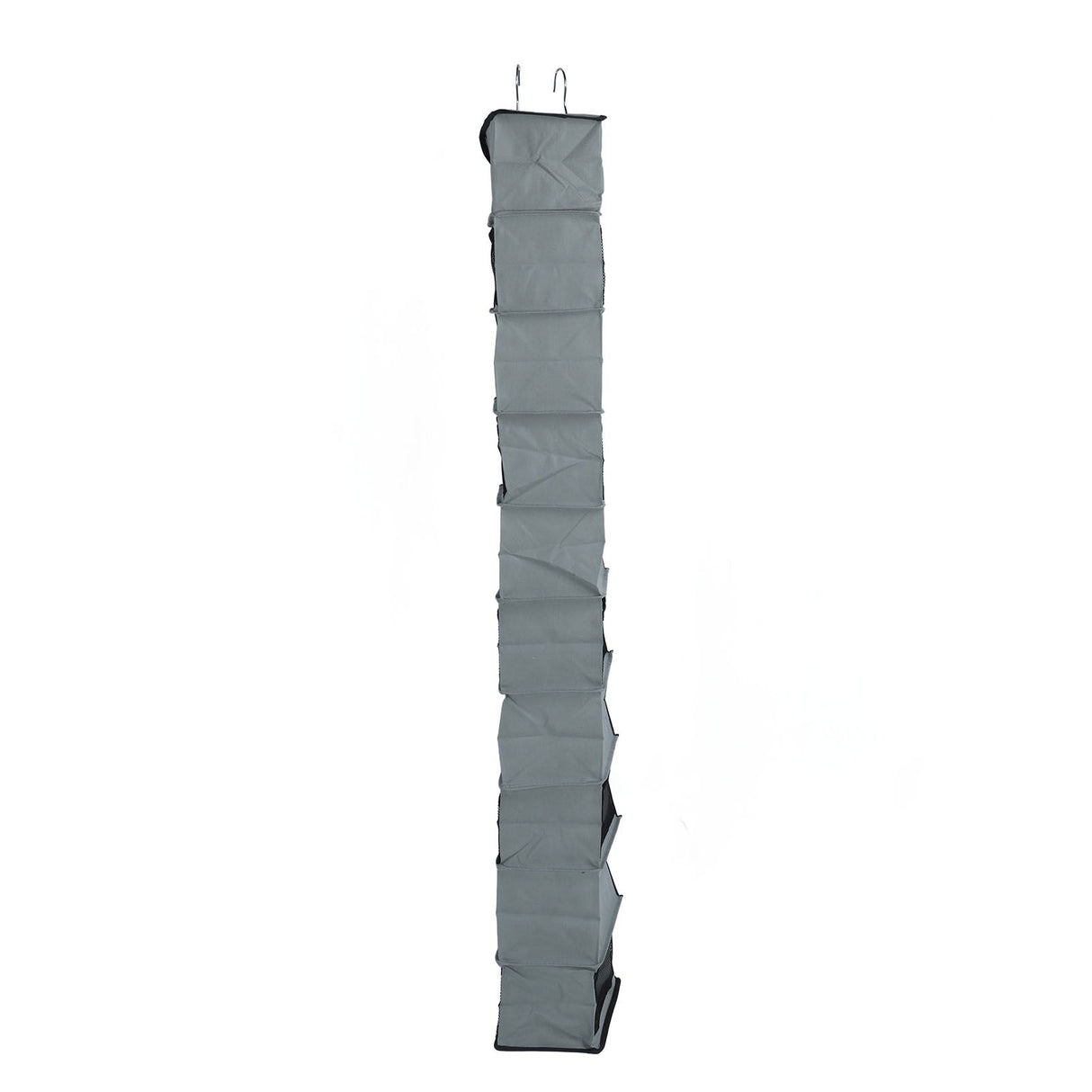 10 Layers Wardrobe Hanging Storage Bag Strong Load Bearing Multilayer Hanging Storage Bag for Shoes Hat Underwear