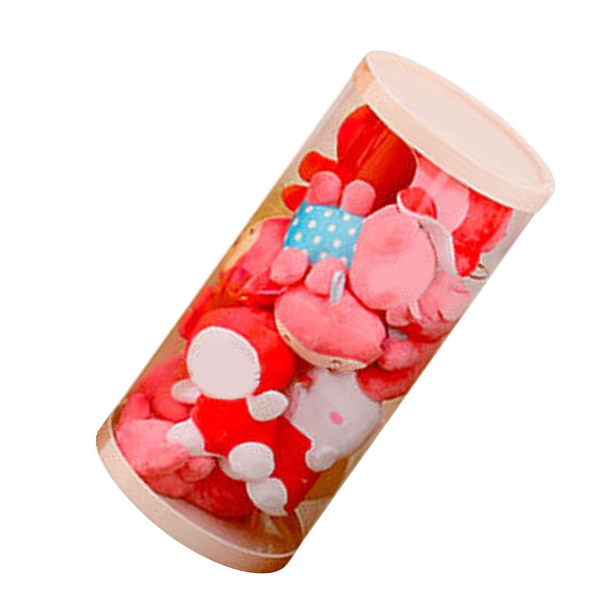Doll Storage Bucket Transparent Rotatable PVC 26cm Stuffed Animal Storage Bucket for Home 50cm / 19.7in