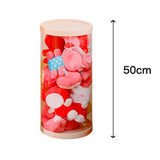 Doll Storage Bucket Transparent Rotatable PVC 26cm Stuffed Animal Storage Bucket for Home 50cm / 19.7in - Extra Image