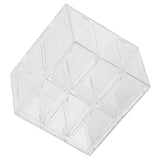 Grid Storage Box Dustproof Transparent Plastic Container Organizer for Jewelry Necklace DIY Art Craft 6 Compartments - Extra Image