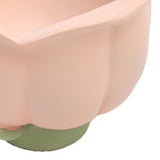 Flower Shape Storage Box Innovative Cute Resin Storage Decorative Ornament for Entryway Desk Dressing Table Tulip - Extra Image
