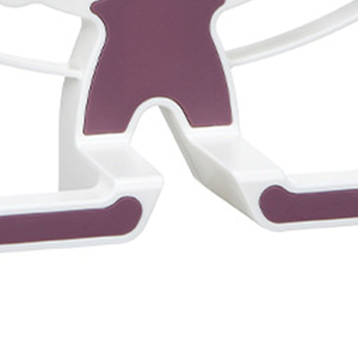 Storage Hook Rack Multipurpose Strong Bearing Capacity Waterproof Punch Free Towel Rack Holder for Home Purple