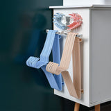 Storage Hook Rack Multipurpose Strong Bearing Capacity Waterproof Punch Free Towel Rack Holder for Home Grey
