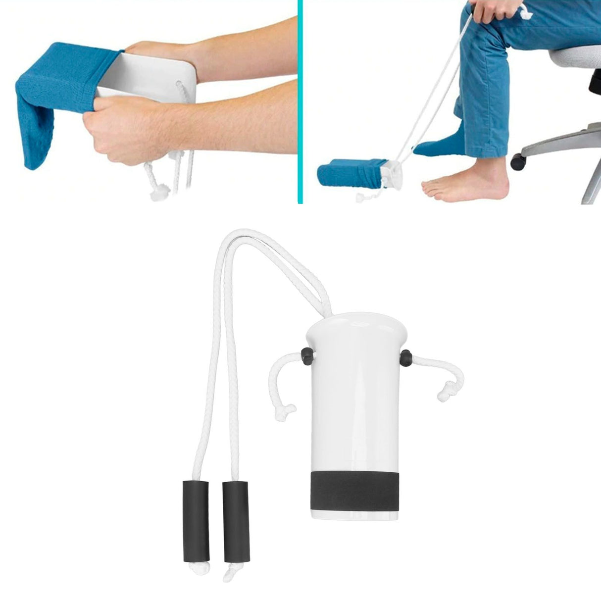 Sock Aid Rope Type Reliable Sock Aid Device for Elderly Senior Pregnant Diabetics