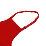 3Pcs Children Aprons Baking DIY Kids Aprons with Pockets for Boys Girls Aged 3‑6 White Red Black M Size 56cm Length
