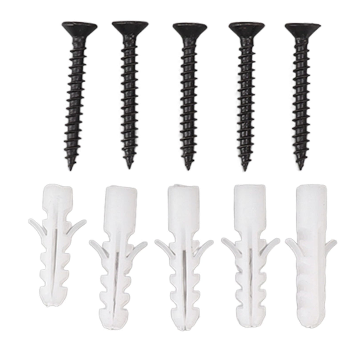 Wall Mount Clothes Rack Floating Iron Pipe Coat Hat Rack Multifunctional Clothing Hanger Black