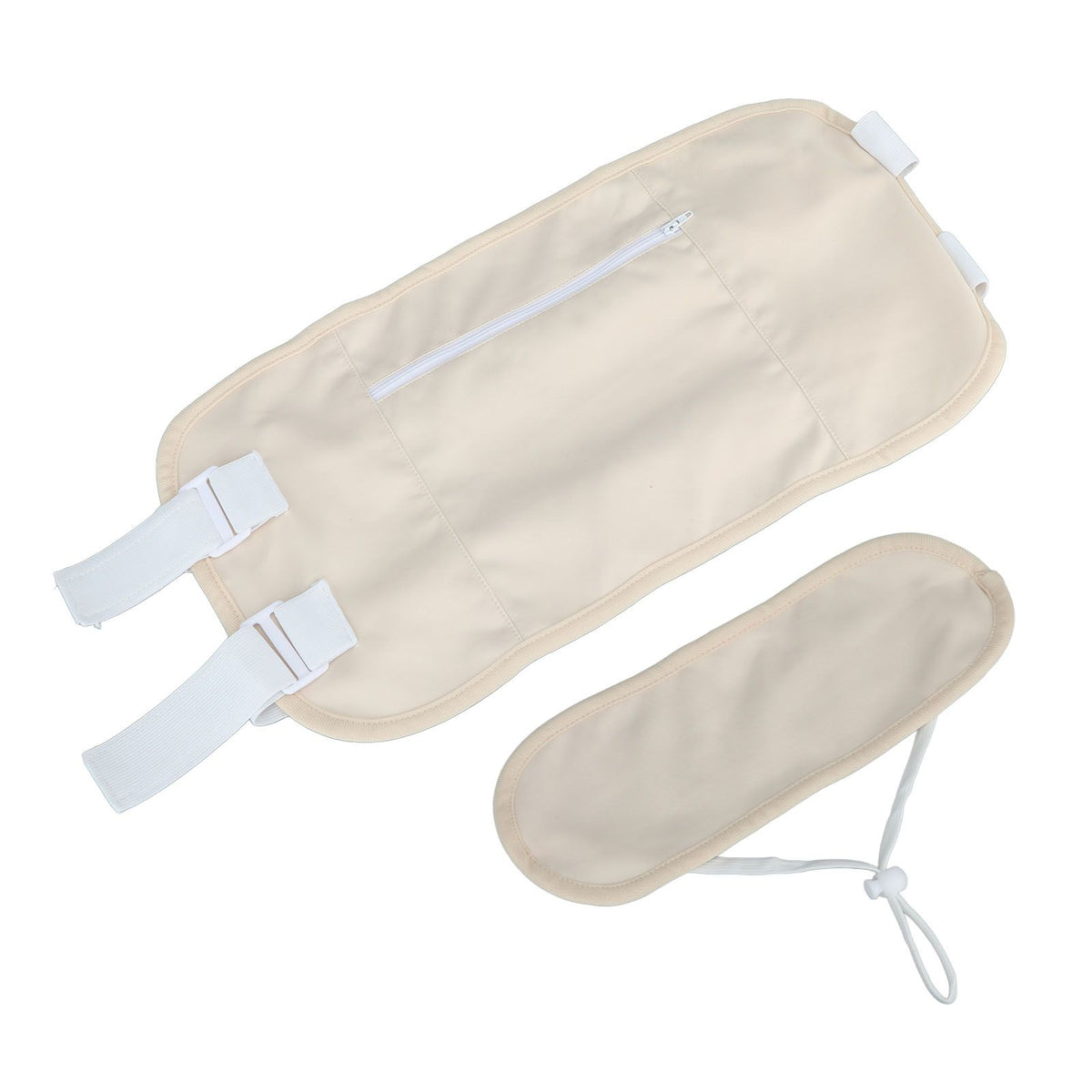 Castor Oil Pack Wrap Light Weight Organic Castor Oil Pack Kit Adjustable Castor Oil Pack for Sleeping Reading Yoga