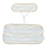 Castor Oil Pack Wrap Light Weight Organic Castor Oil Pack Kit Adjustable Castor Oil Pack for Sleeping Reading Yoga