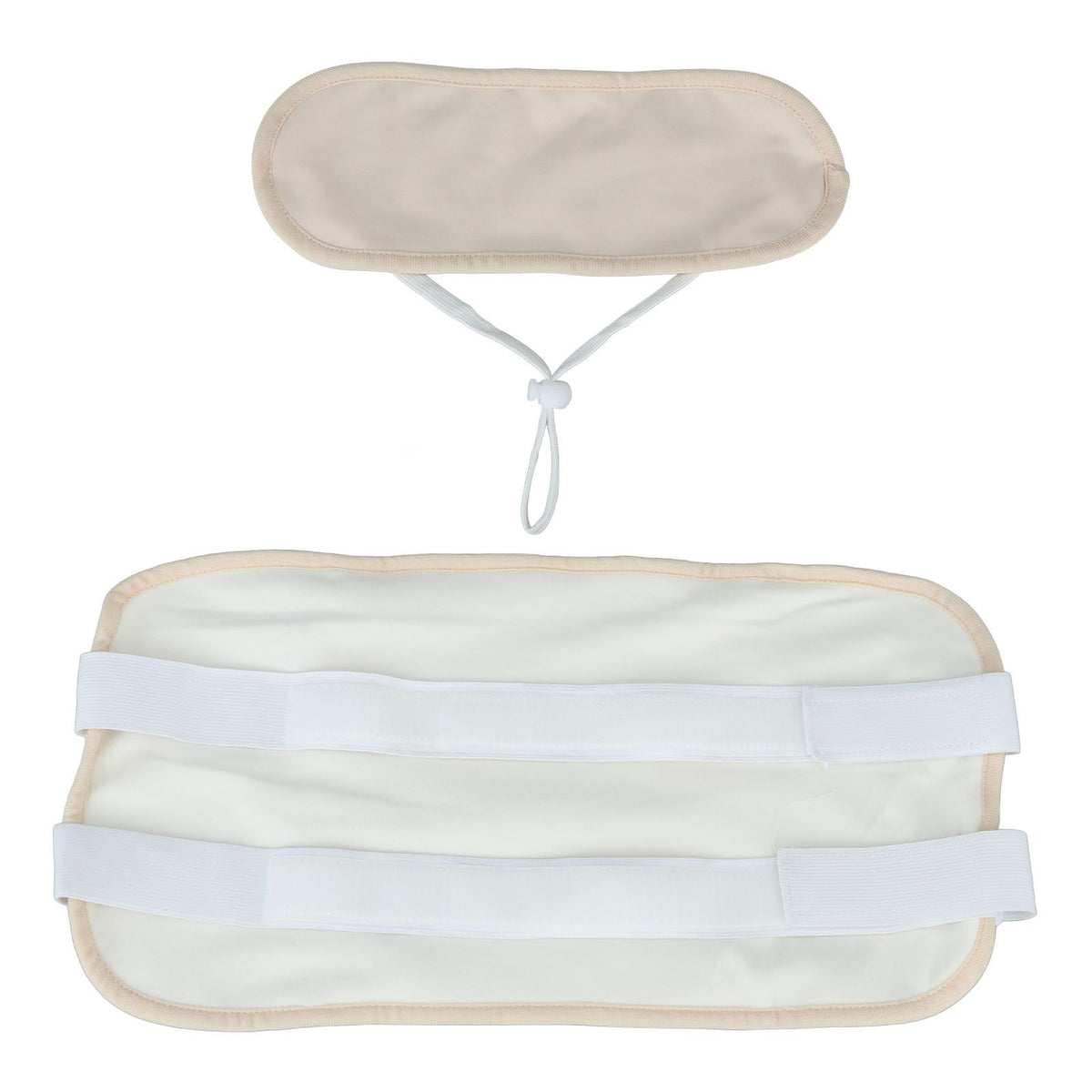 Castor Oil Pack Wrap Light Weight Organic Castor Oil Pack Kit Adjustable Castor Oil Pack for Sleeping Reading Yoga
