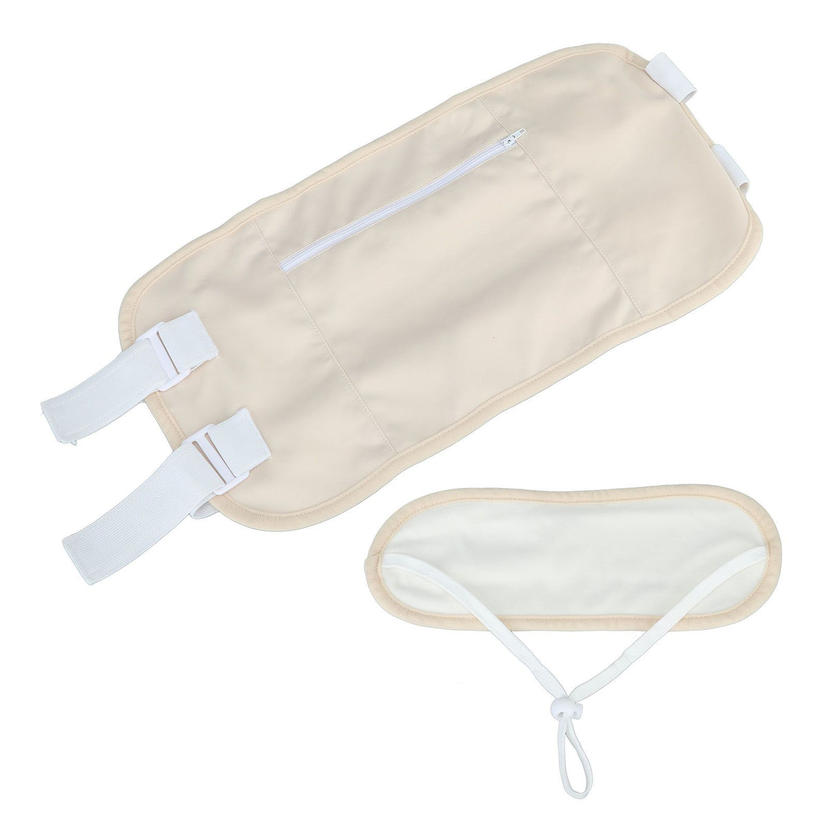 Castor Oil Pack Wrap Light Weight Organic Castor Oil Pack Kit Adjustable Castor Oil Pack for Sleeping Reading Yoga