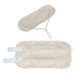 Castor Oil Pack Wrap Light Weight Organic Castor Oil Pack Kit Adjustable Castor Oil Pack for Sleeping Reading Yoga