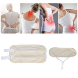 Castor Oil Pack Wrap Light Weight Organic Castor Oil Pack Kit Adjustable Castor Oil Pack for Sleeping Reading Yoga