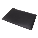 Kitchen Mat Waterproof Oilproof Floor Mat Rug 44x70cm Home Decoration Black for Office Hotel