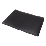 Kitchen Mat Waterproof Oilproof Floor Mat Rug 44x70cm Home Decoration Black for Office Hotel