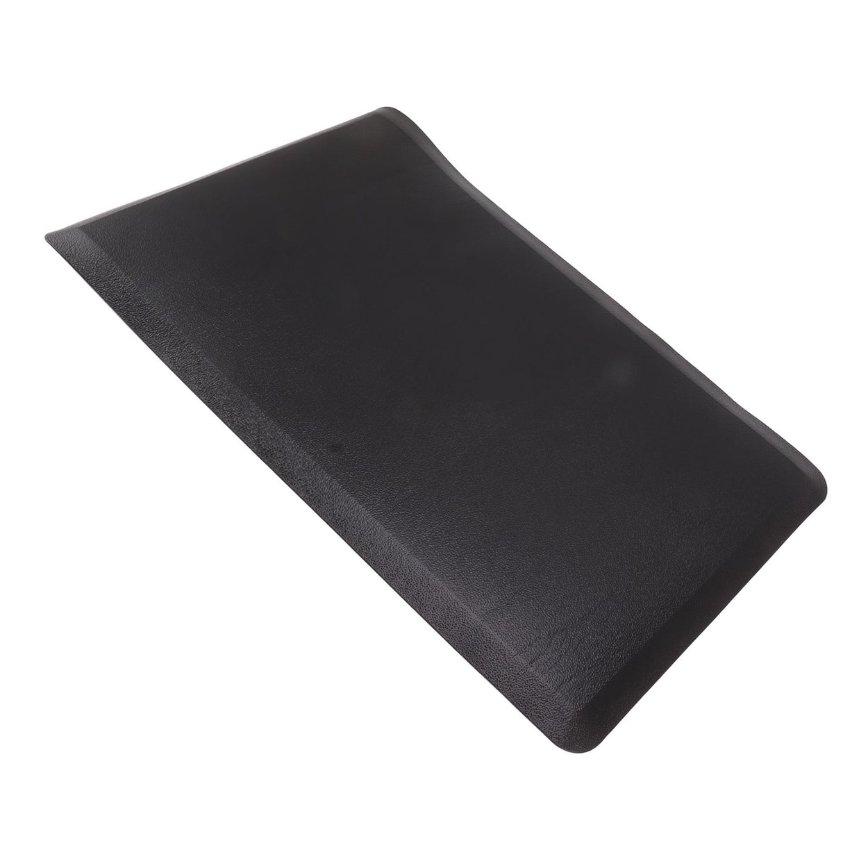 Kitchen Mat Waterproof Oilproof Floor Mat Rug 44x70cm Home Decoration Black for Office Hotel