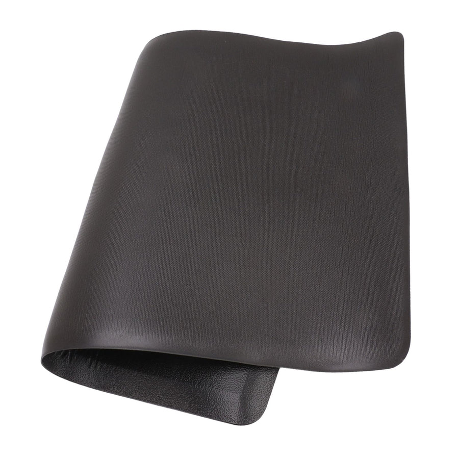 Kitchen Mat Waterproof Oilproof Floor Mat Rug 44x70cm Home Decoration Black for Office Hotel