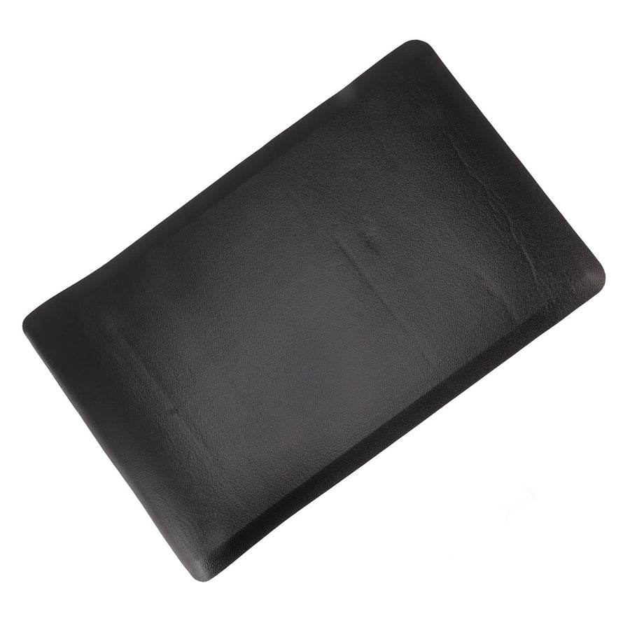 Kitchen Mat Waterproof Oilproof Floor Mat Rug 44x70cm Home Decoration Black for Office Hotel