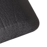 Kitchen Mat Waterproof Oilproof Floor Mat Rug 44x70cm Home Decoration Black for Office Hotel
