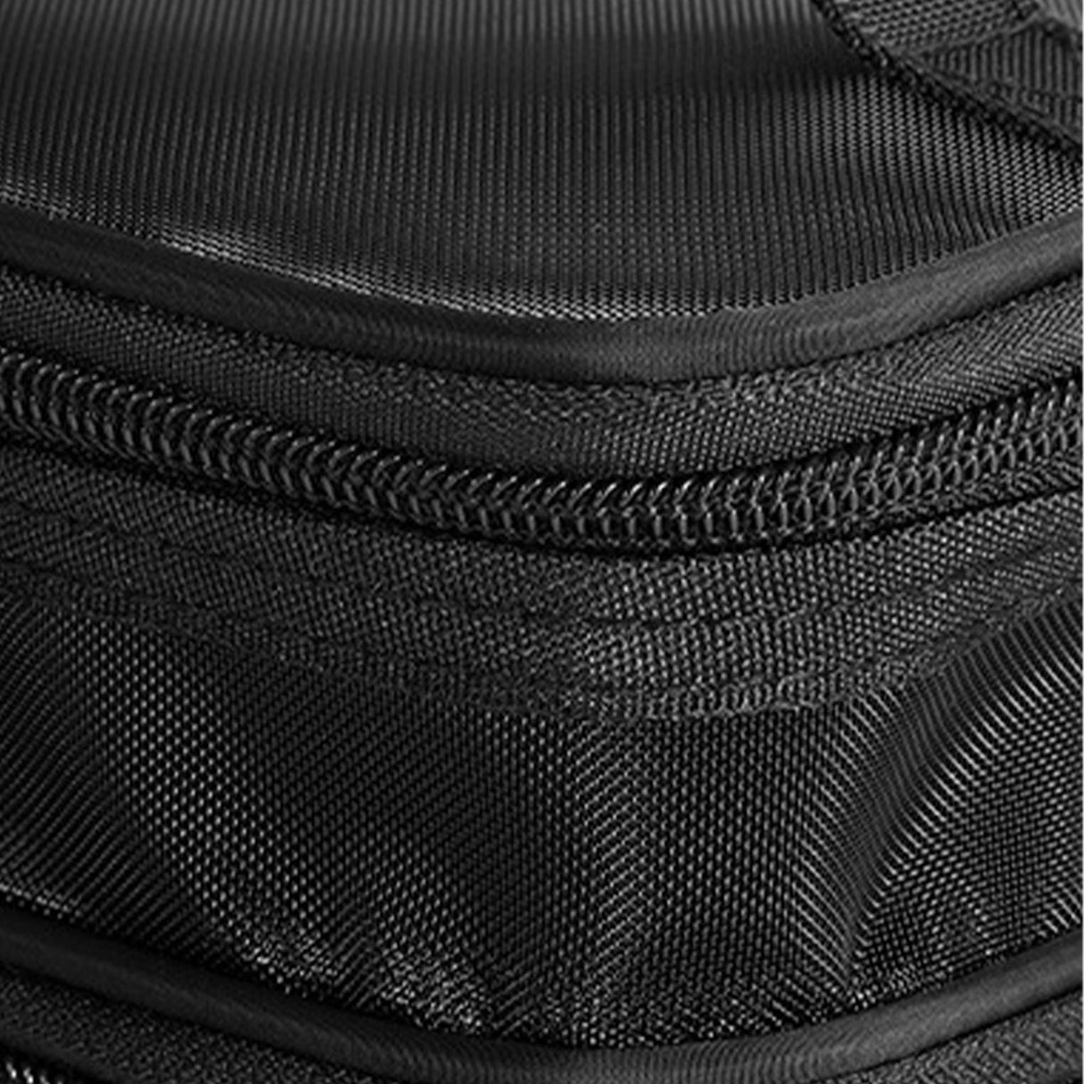 Double Layer Cosmetic Bag Easy Classification Large Capacity Mesh Cosmetic Bag with Sturdy Handle for Travel Black Double Layer