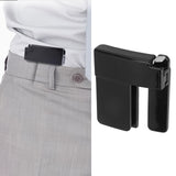 Pants Waist Shrink Clip Buckle Durable Multi Function Belt Clip Buckle for Daily Life Black