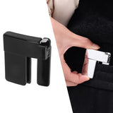 Pants Waist Shrink Clip Buckle Durable Multi Function Belt Clip Buckle for Daily Life Black - Extra Image
