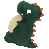 Dinosaur Piggy Bank Cute Cartoon Money Save Box Fall Resistance Money Coin Bank Desktop Decoration Boys Girls Gift Small Green - Front View