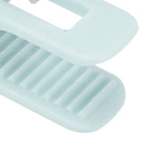 12pcs Bed Sheet Clips Prevent Slip Needleless Safe 180 Degree Closure Universal Quilt Cover Fastener for Home Green