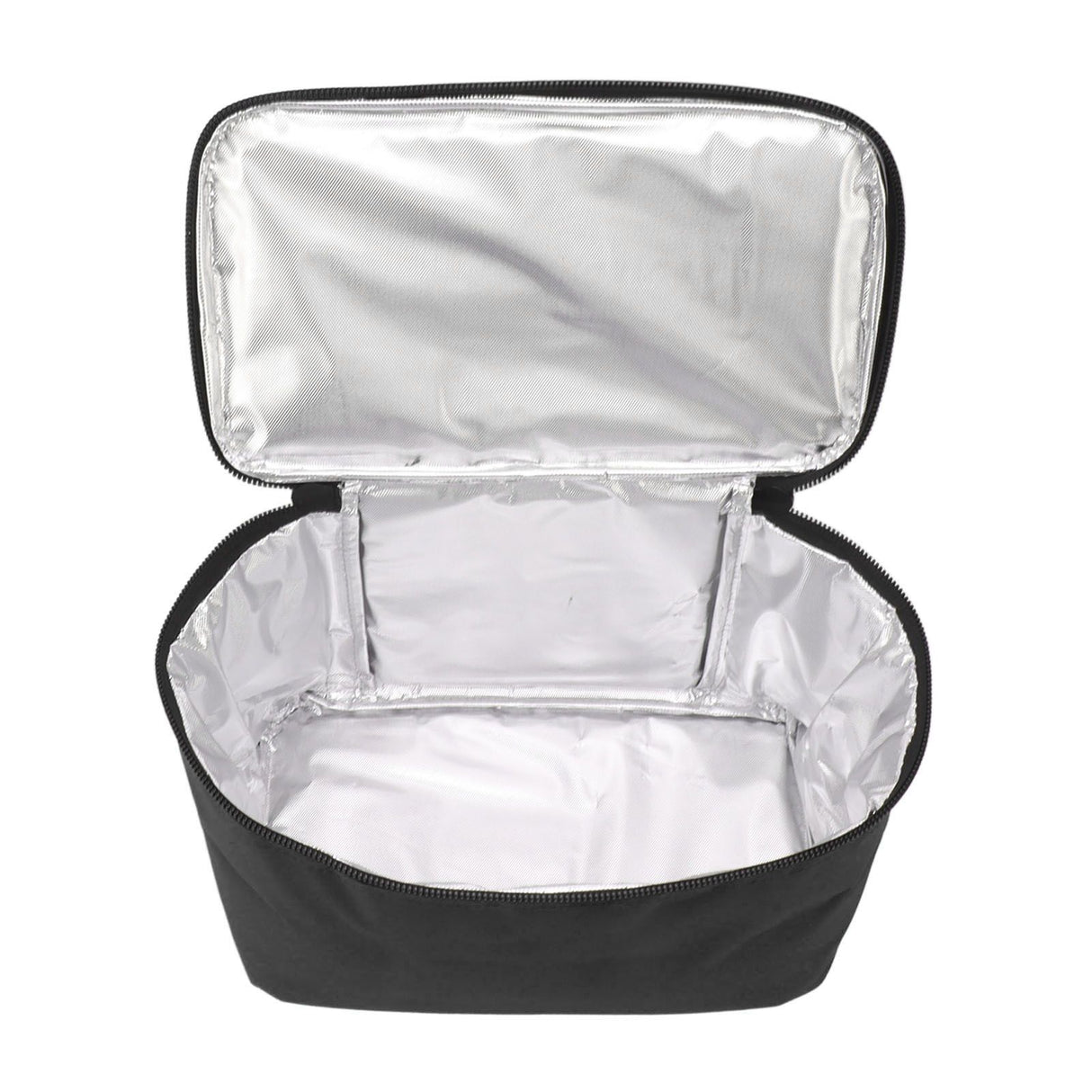 Insulated Grocery Bag Reusable Portable Shopping Collapsible Cooler Food Transport Carrier Oxford Cloth 10L Black