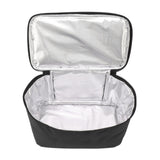 Insulated Grocery Bag Reusable Portable Shopping Collapsible Cooler Food Transport Carrier Oxford Cloth 10L Black