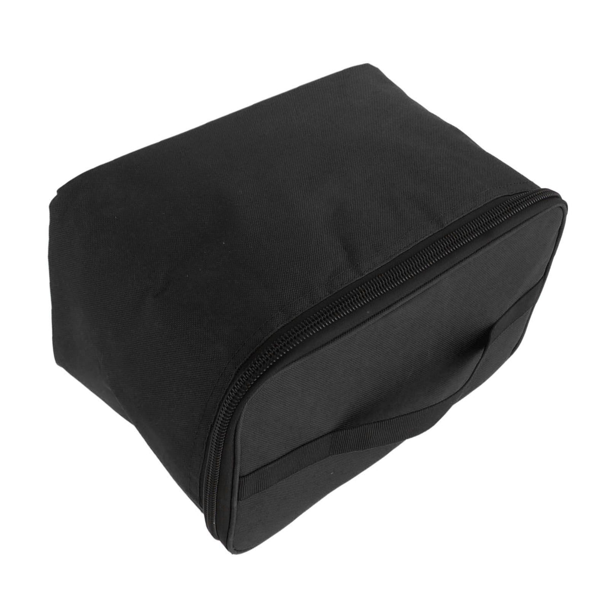 Insulated Grocery Bag Reusable Portable Shopping Collapsible Cooler Food Transport Carrier Oxford Cloth 10L Black
