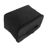 Insulated Grocery Bag Reusable Portable Shopping Collapsible Cooler Food Transport Carrier Oxford Cloth 10L Black