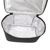Insulated Grocery Bag Reusable Portable Shopping Collapsible Cooler Food Transport Carrier Oxford Cloth 10L Black - Extra Image