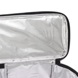 Insulated Grocery Bag Reusable Portable Shopping Collapsible Cooler Food Transport Carrier Oxford Cloth 10L Black