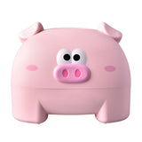 Cute Tissue Storage Box Pig Shaped Decorative Towel Napkin Container Case For Tabletop Pink
