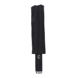 Automatic Umbrella 10 Ribs Windproof Sun Protection Dual Use Travel Umbrella with LED Torch for Outdoor Travel Business