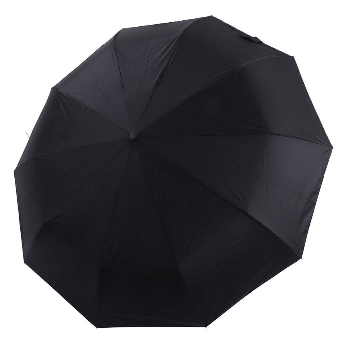 Automatic Umbrella 10 Ribs Windproof Sun Protection Dual Use Travel Umbrella with LED Torch for Outdoor Travel Business